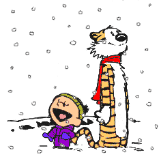 Calvin and Hobbes Snow